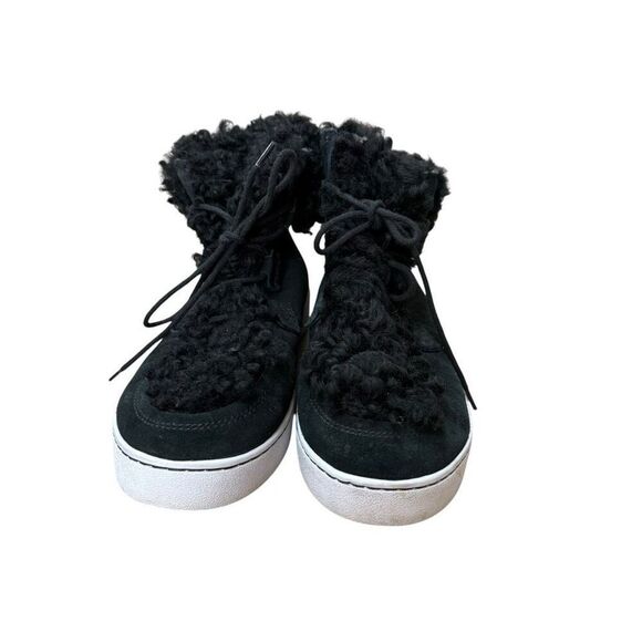 Vionic Womens Splendid Oak Faux Fur Suede Booties size 7.5 - Picture 2 of 7